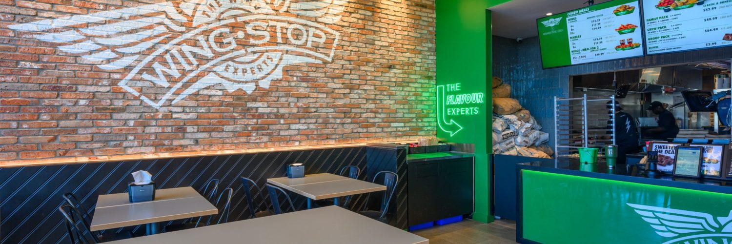 Wingstop Canada - 5530 Baldwin St S, Brooklin, ON - Premium Restaurant Construction Project